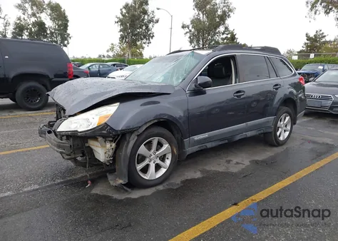 2013 Subaru Outback 2.5I Limited из США, поврежденный, VIN 4S4BRBKC8D3206118